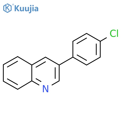 3-(4-Chlorophenyl)quinoline structure