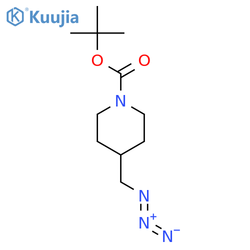 tert-Butyl 4-(azidomethyl)piperidine-1-carboxylate structure
