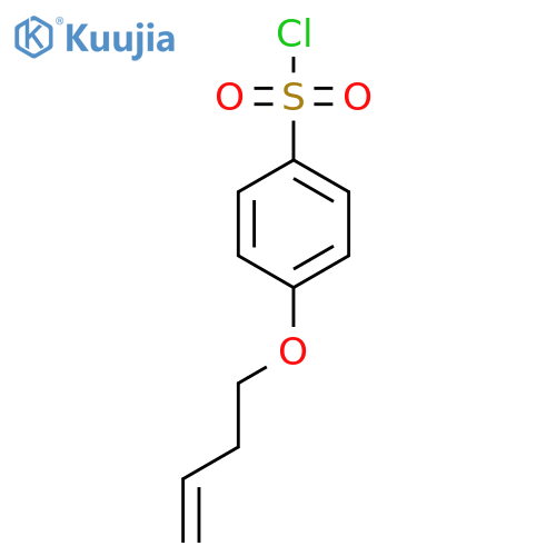 4-But-3-enyloxy-benzenesulfonyl chloride structure