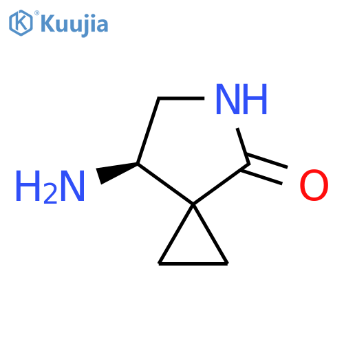 (R)-7-Amino-5-azaspiro[2.4]heptan-4-one structure