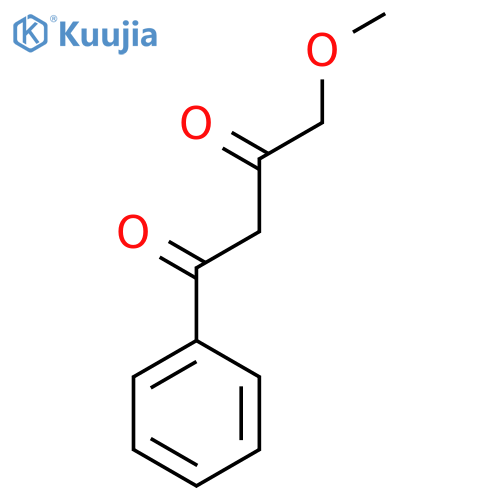 4-methoxy-1-phenylbutane-1,3-dione structure