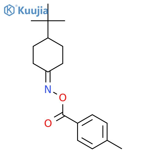 1-[({[4-(Tert-butyl)cyclohexyliden]amino}oxy)carbonyl]-4-methylbenzene structure