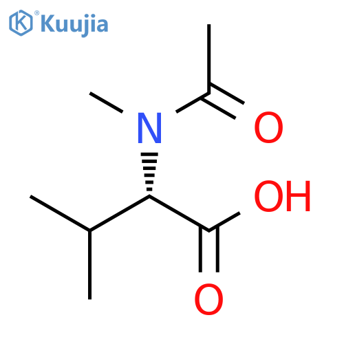 L-Valine, N-acetyl-N-methyl- structure