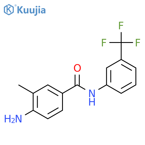 4-Amino-3-Methyl-N-3-(Trifluoromethyl)PhenylBenzamide structure