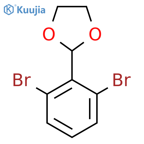 2-(2,6-Dibromophenyl)-1,3-dioxolane structure
