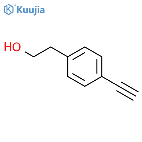 2-(4-ethynylphenyl)ethan-1-ol structure