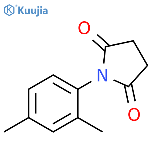 1-(2,4-dimethylphenyl)pyrrolidine-2,5-dione structure
