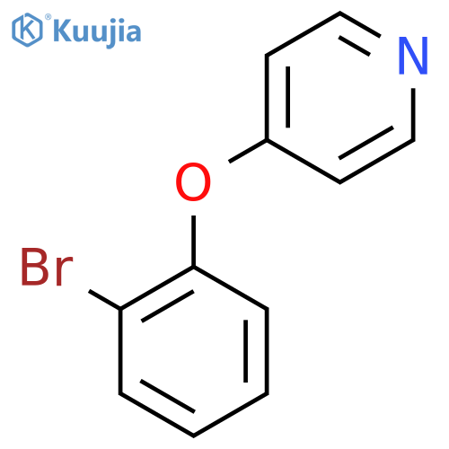 4-(2-Bromophenoxy)pyridine structure