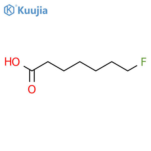 7-fluoroheptanoic acid structure