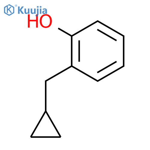 2-(cyclopropylmethyl)phenol structure