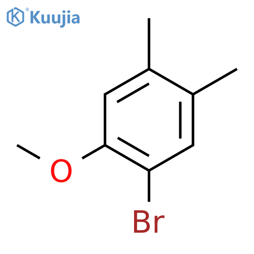 1-bromo-2-methoxy-4,5-dimethylbenzene structure