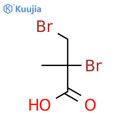 2,3-Dibromo-2-Methylpropionic Acid structure