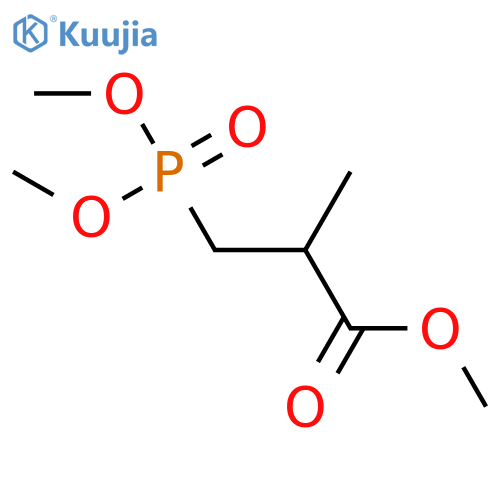 Methyl 3-dimethoxyphosphoryl-2-methylpropanoate structure