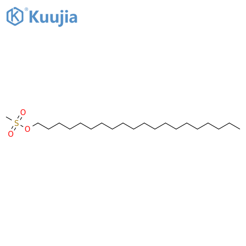 1-Eicosanol, 1-methanesulfonate structure