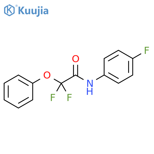 Acetamide, 2,2-difluoro-N-(4-fluorophenyl)-2-phenoxy- structure