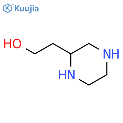 2-(piperazin-2-yl)ethan-1-ol structure