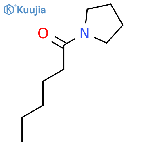 1-pyrrolidin-1-ylhexan-1-one structure