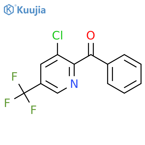 Methanone, [3-chloro-5-(trifluoromethyl)-2-pyridinyl]phenyl- structure