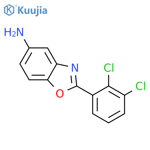 2-(2,3-Dichlorophenyl)-1,3-benzoxazol-5-amine structure