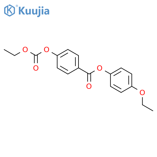 Ethyl 4-(4’-Ethoxyphenoxycarbonyl)phenyl Carbonate structure