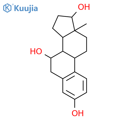 Estra-1,3,5(10)-triene-3,7,17-triol,(7a,17b)- structure