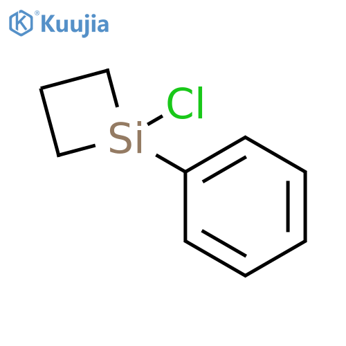 Silacyclobutane, 1-chloro-1-phenyl- structure