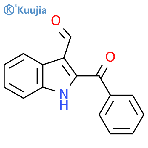 2-Benzoyl-1H-indole-3-carbaldehyde structure