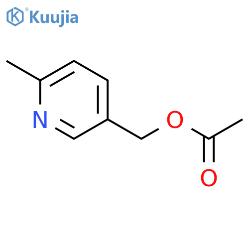 (6-Methylpyridin-3-yl)methyl acetate structure