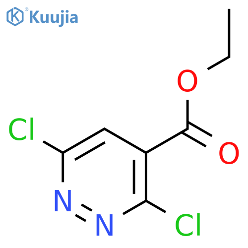 Ethyl 3,6-dichloropyridazine-4-carboxylate structure
