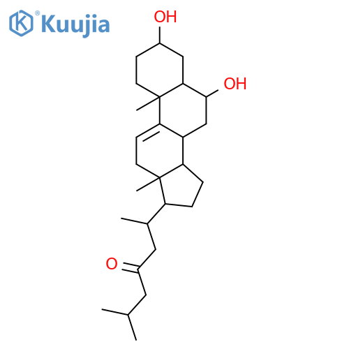 Cholest-9(11)-en-23-one,3,6-dihydroxy-, (3b,5a,6a)- (9CI) structure