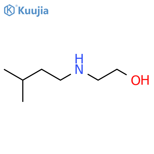 2-(3-methylbutyl)aminoethan-1-ol structure