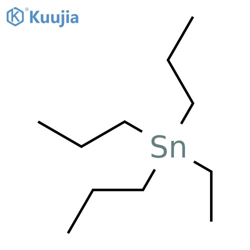 Stannane,ethyltripropyl- structure
