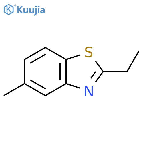 Benzothiazole,2-ethyl-5-methyl- structure