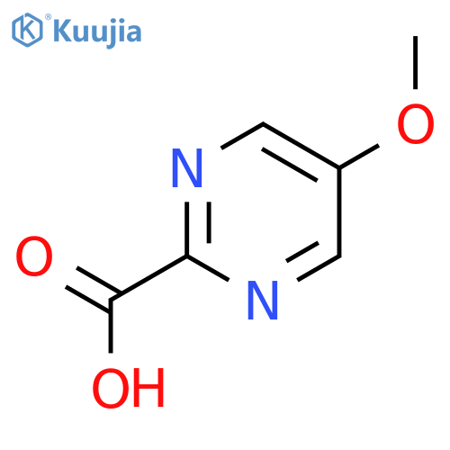 5-methoxypyrimidine-2-carboxylic acid structure