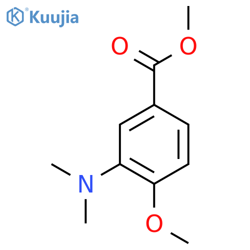 Methyl 3-(dimethylamino)-4-methoxybenzoate structure