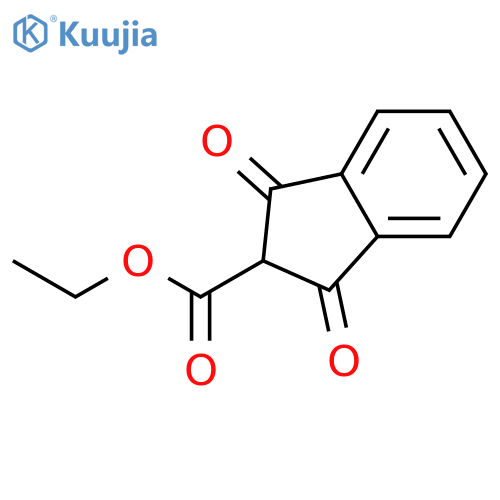 ethyl 1,3-dioxo-2,3-dihydro-1H-indene-2-carboxylate structure
