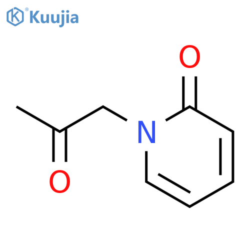 1-(2-oxopropyl)-1,2-dihydropyridin-2-one structure