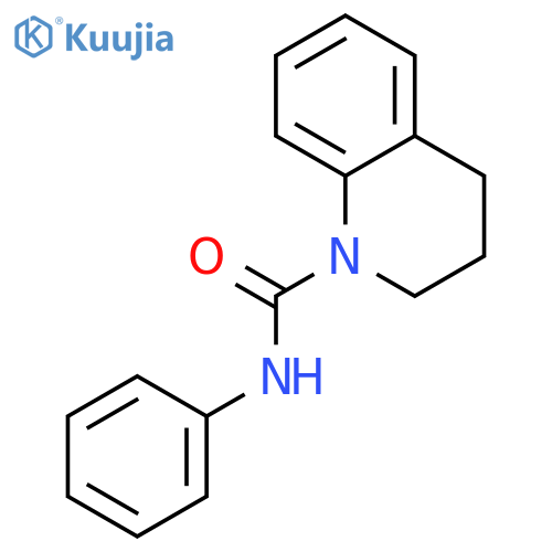 1(2H)-Quinolinecarboxamide,3,4-dihydro-N-phenyl- structure
