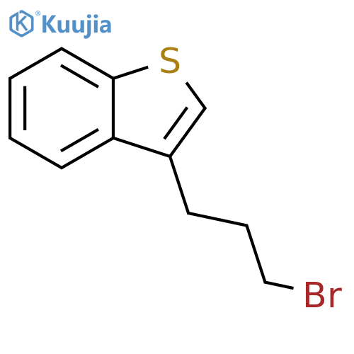 3-(3-bromopropyl)-1-benzothiophene structure