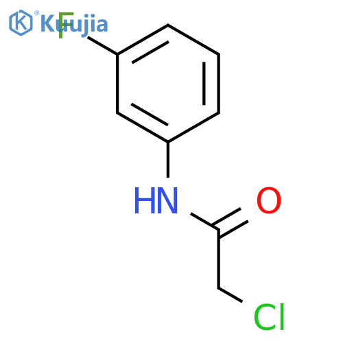 2-Chloro-N-(3-fluorophenyl)acetamide structure