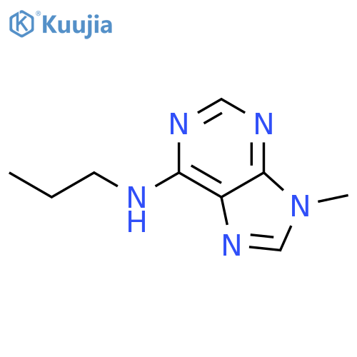 9-methyl-N-propyl-9H-Purin-6-amine structure