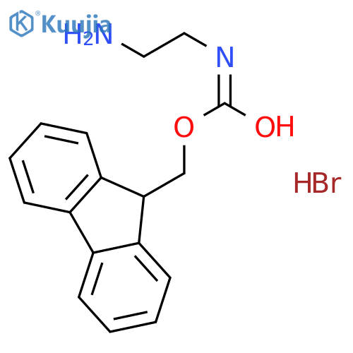 N-Fmoc-ethylenediamine hydrobromide structure