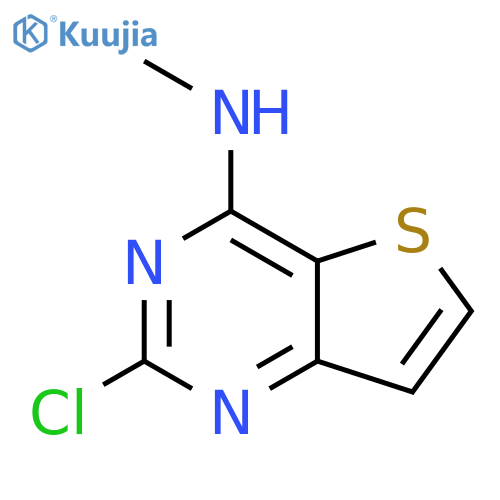 2-Chloro-N-methylthieno[3,2-d]pyrimidin-4-amine structure