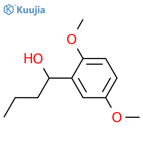 1-(2,5-dimethoxyphenyl)butan-1-ol structure