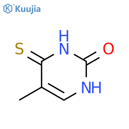 5-Methyl-4-thioxo-3,4-dihydropyrimidin-2(1H)-one structure