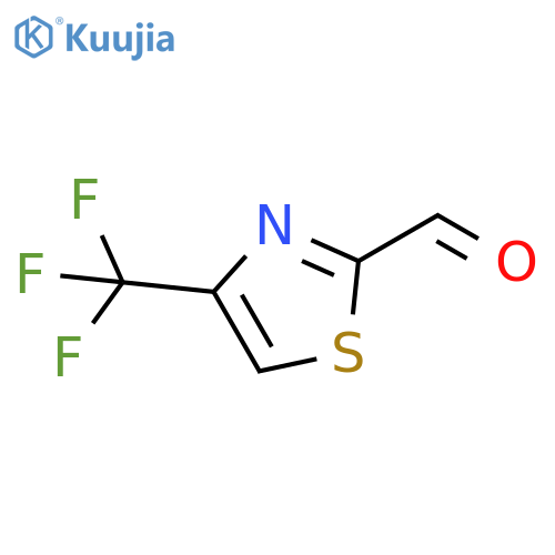 4-(Trifluoromethyl)thiazole-2-carbaldehyde structure