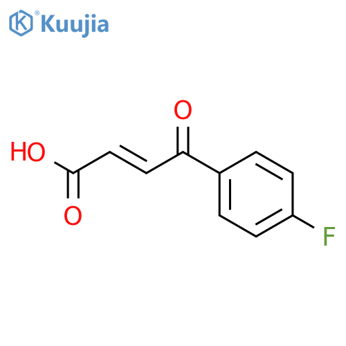 (E)-3-(4-Fluorobenzoyl)acrylic acid structure