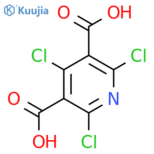Trichloropyridine-3,5-dicarboxylic acid structure