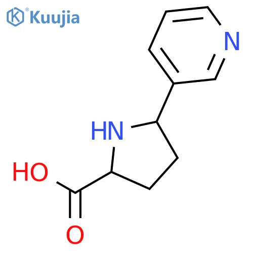 Nornicotine-2-carboxylic Acid structure