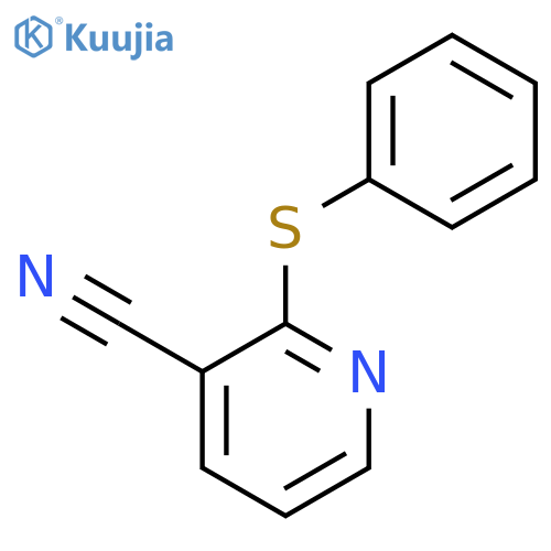 2-(Phenylthio)nicotinonitrile structure